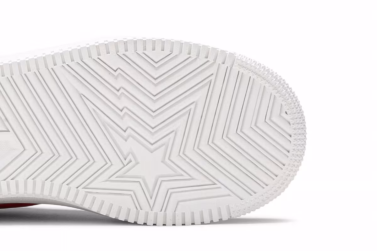 Bapesta Low White Shark Face, view 6