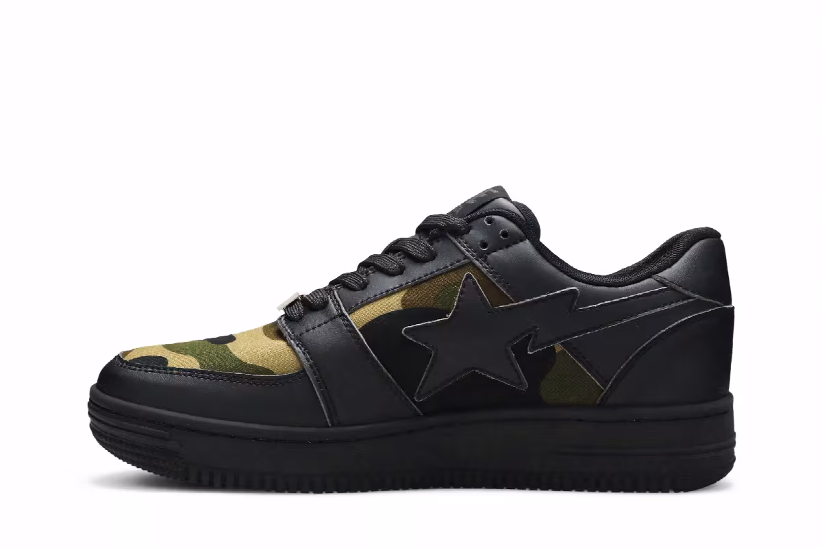 Bapesta Low M1 1st Camo, view 4