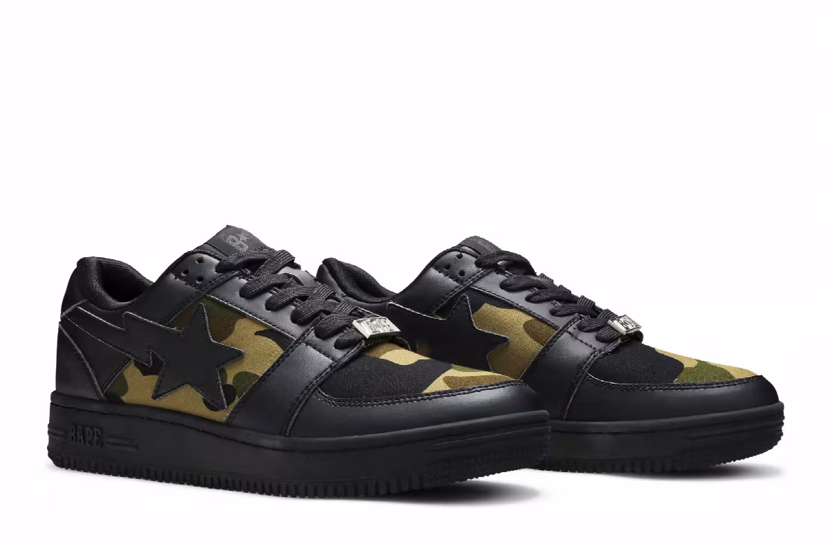 Bapesta Low M1 1st Camo, view 9