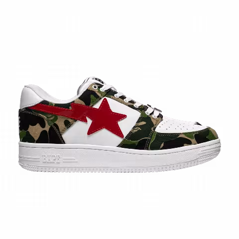 Bapesta Low 'Green Camo'