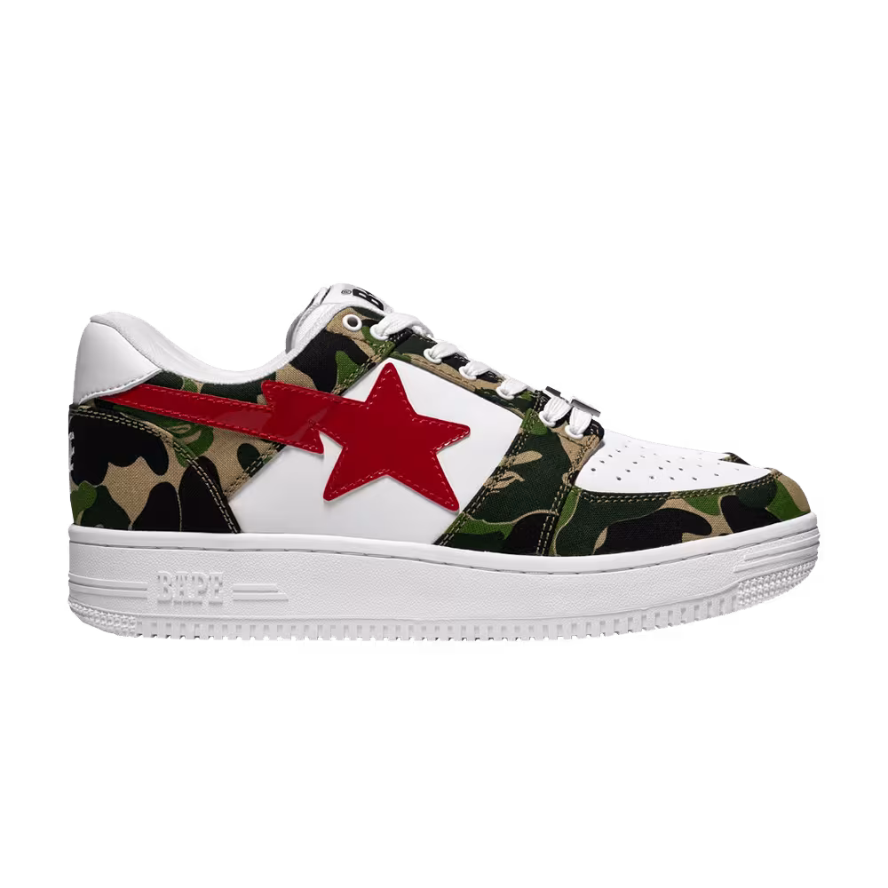 Bapesta Low Green Camo