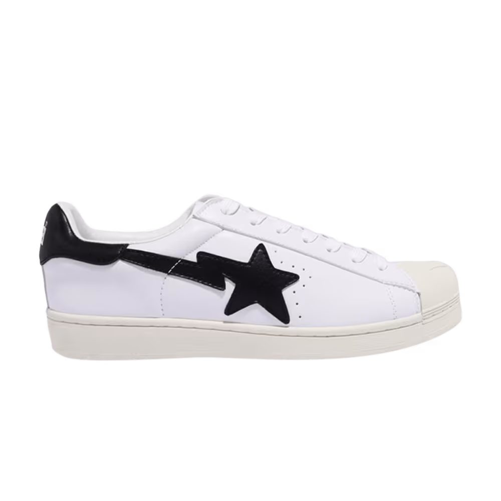 BAPE Skull Sta White