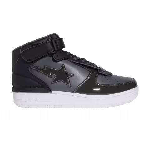 Bapesta Mid M2 'Black White'