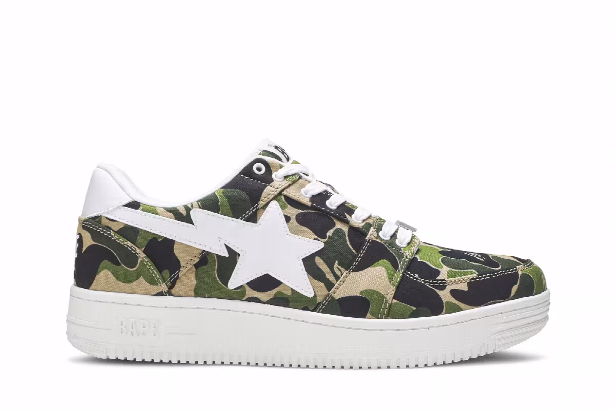 Bapesta Low ABC Camo, view 2