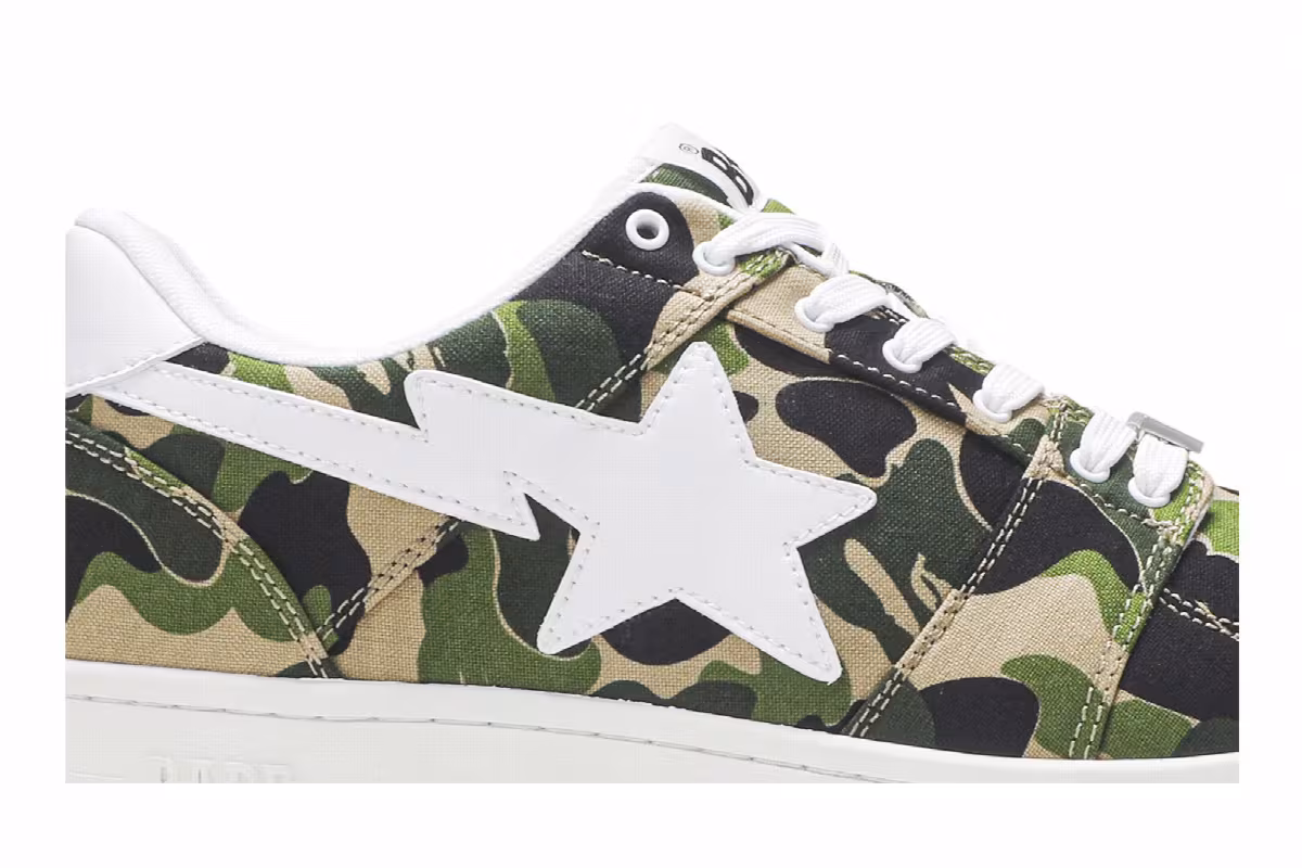 Bapesta Low ABC Camo, view 3