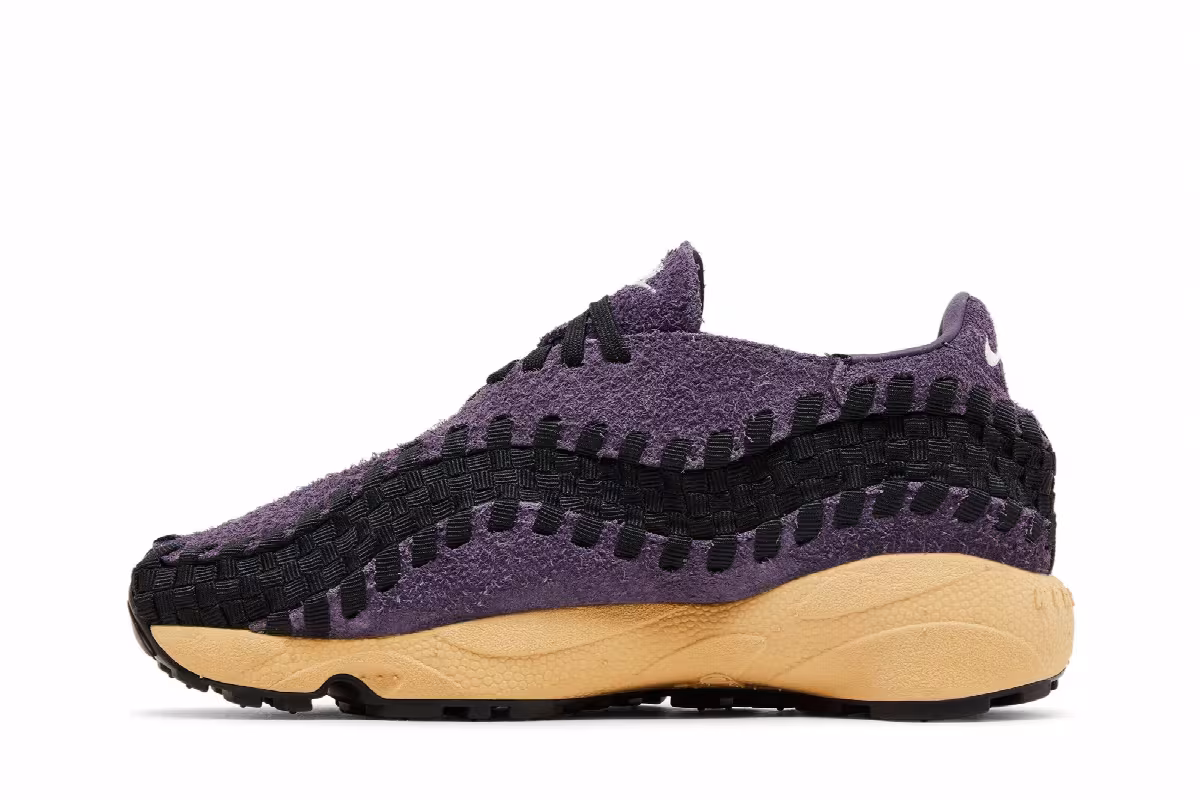 Nike Women's Air Footscape Woven Dark Raisin, view 4