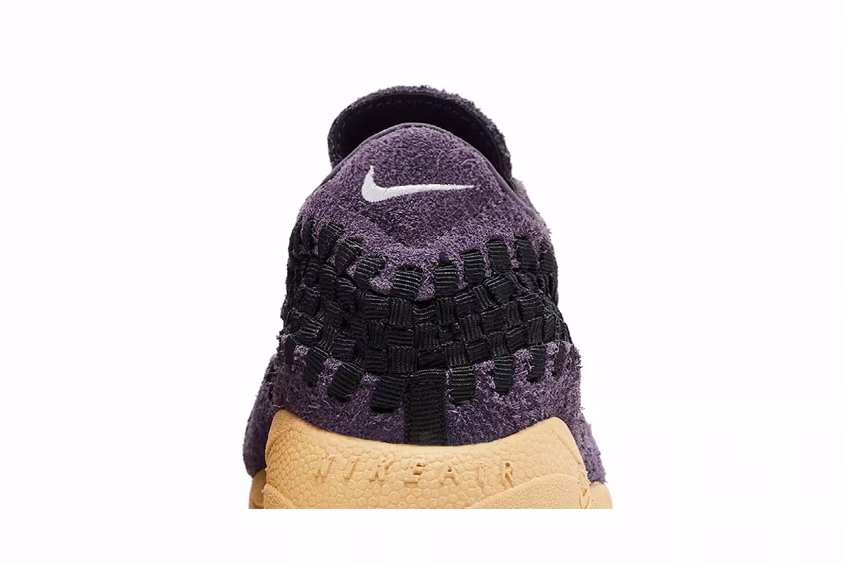 Nike Women's Air Footscape Woven Dark Raisin, view 8