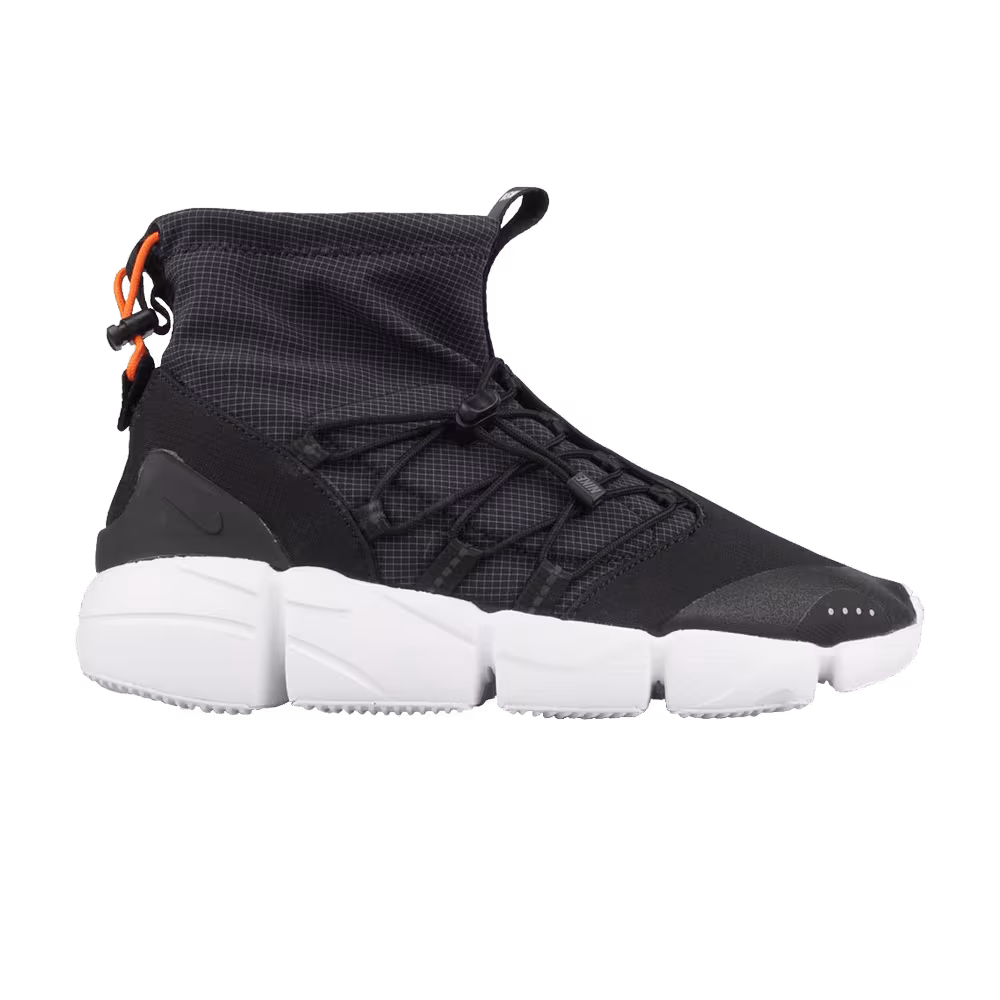 Nike Air Footscape Mid Utility DM Black Safety Orange