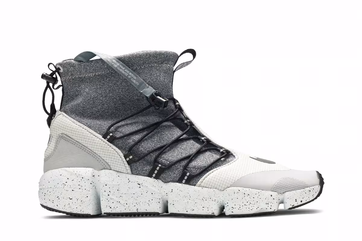 Nike Air Footscape Mid Utility DM Wolf Grey, view 2