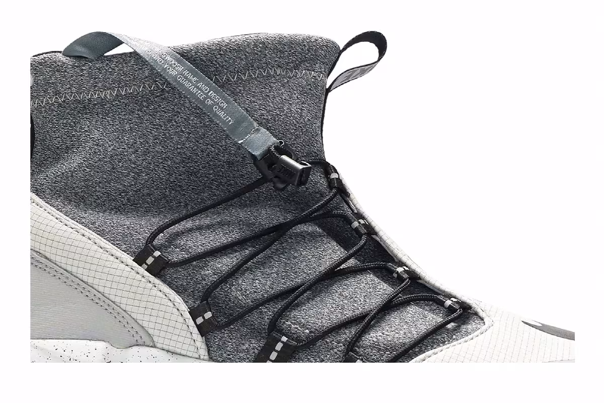 Nike Air Footscape Mid Utility DM Wolf Grey, view 3