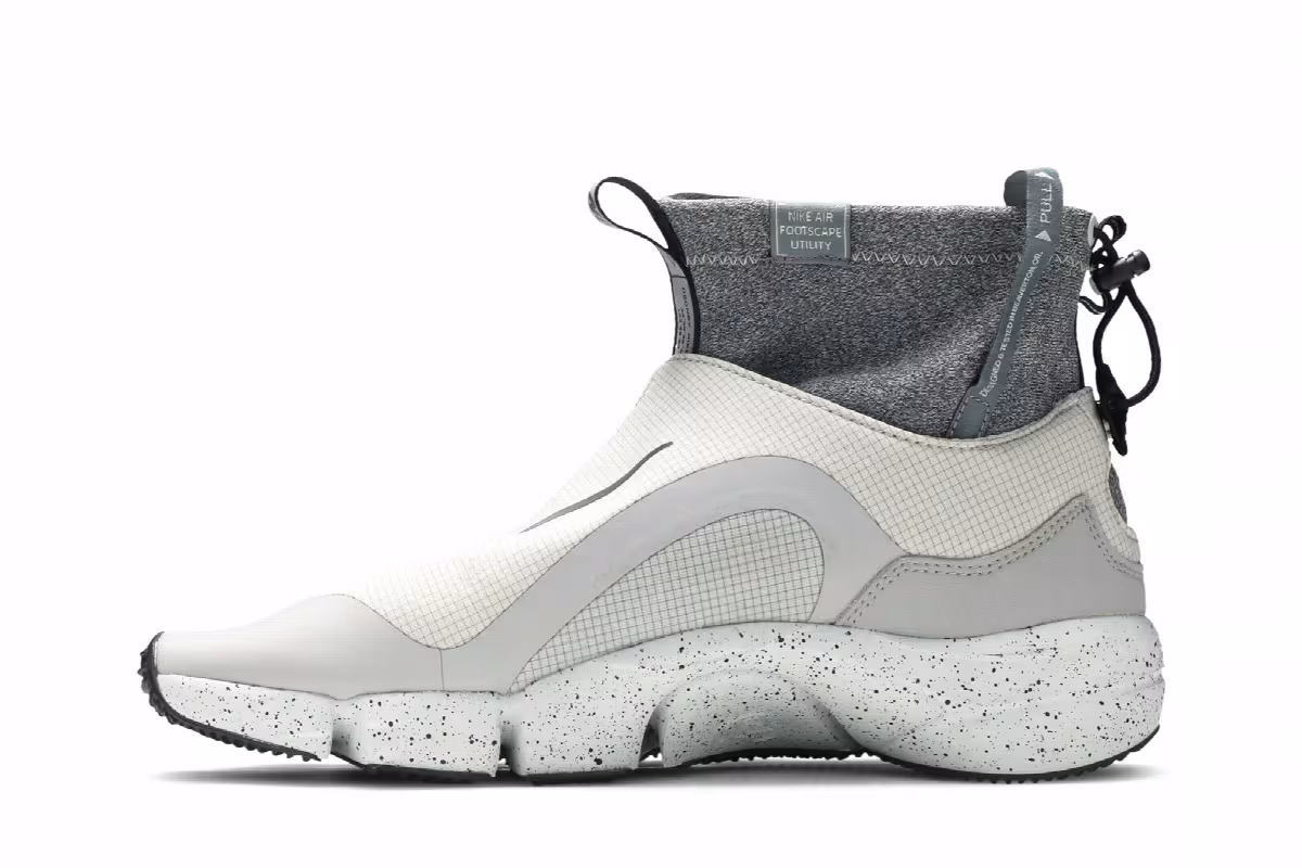 Nike Air Footscape Mid Utility DM Wolf Grey, view 4