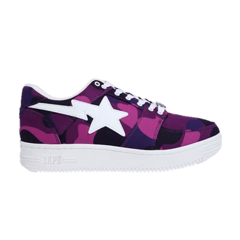 Bapesta M2 Low Purple Camo