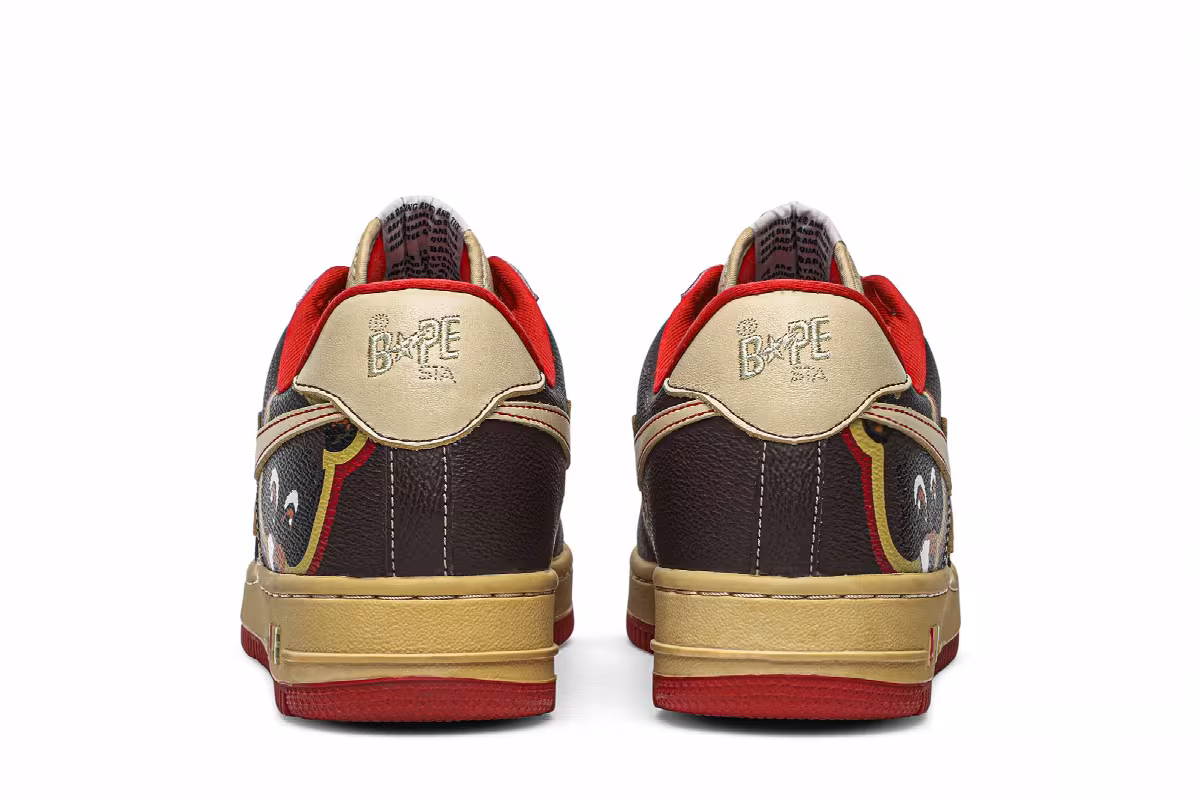 Kanye West x Bapesta FS-001 Low College Dropout, view 7