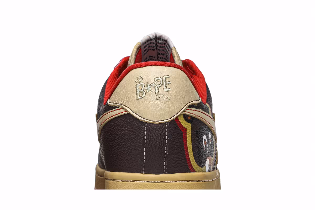 Kanye West x Bapesta FS-001 Low College Dropout, view 8