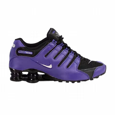 Nike Wmns Shox NZ 'Black Varsity Purple'