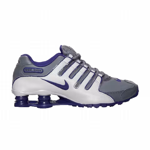 Nike Wmns Shox NZ EU 'Cool Grey Court Purple'
