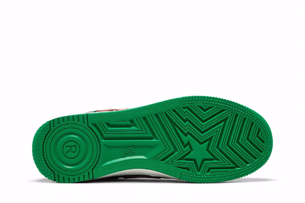 Bapesta #1 M1 Green, view 5