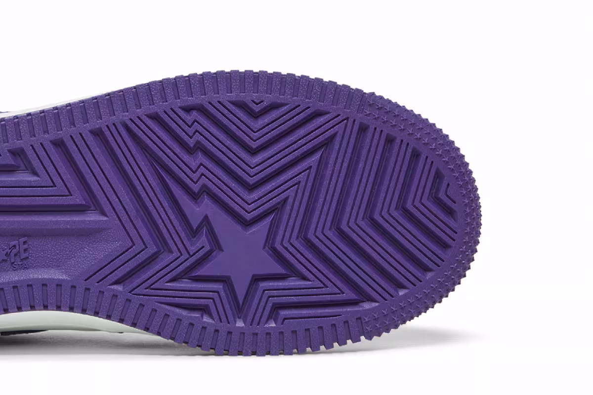 Bapesta #4 M1 Purple, view 6
