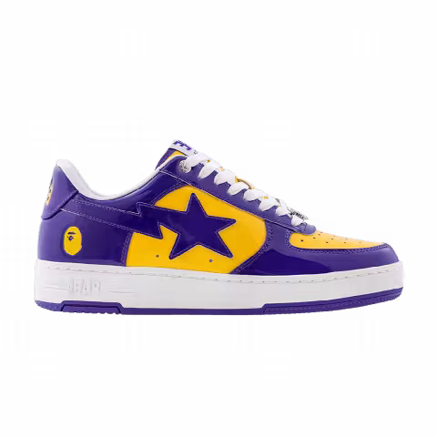 Bapesta #4 'Purple Yellow'