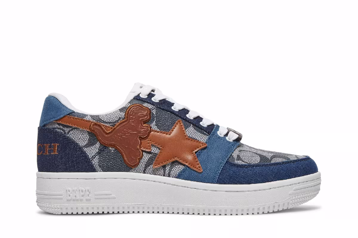 Coach x Bapesta Denim, view 2