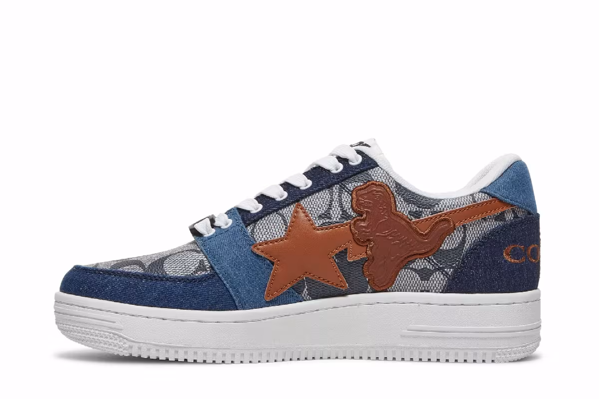 Coach x Bapesta Denim, view 4