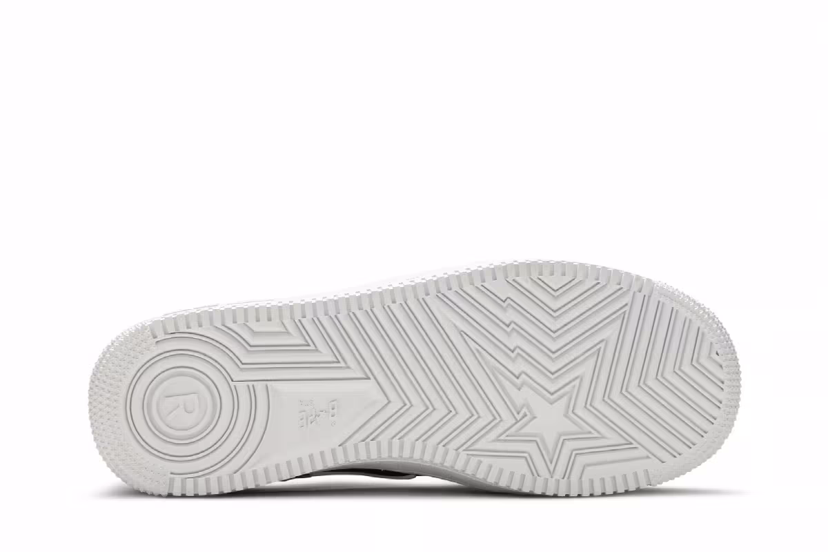 Bapesta Canvas Low Purple Camo, view 5