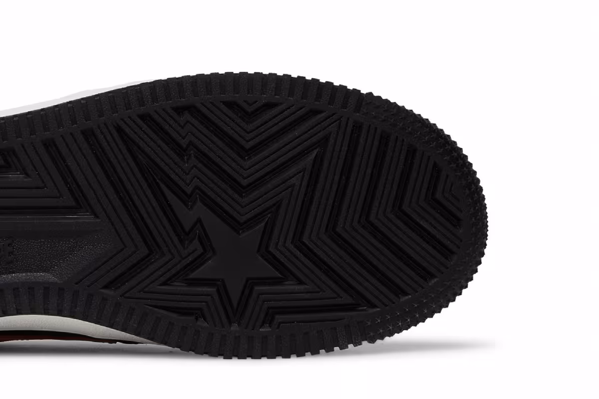 Bapesta Low Paint Splatter - Black, view 6