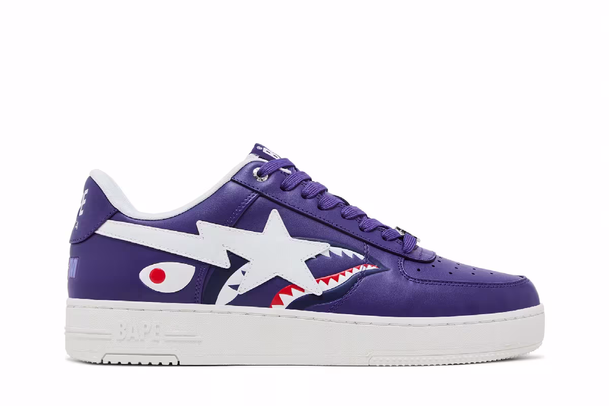 Bapesta Shark #2 M2 Purple, view 2