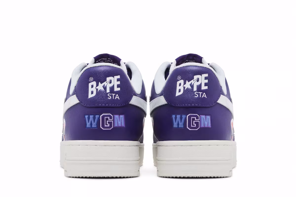 Bapesta Shark #2 M2 Purple, view 7