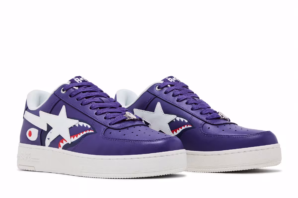 Bapesta Shark #2 M2 Purple, view 9