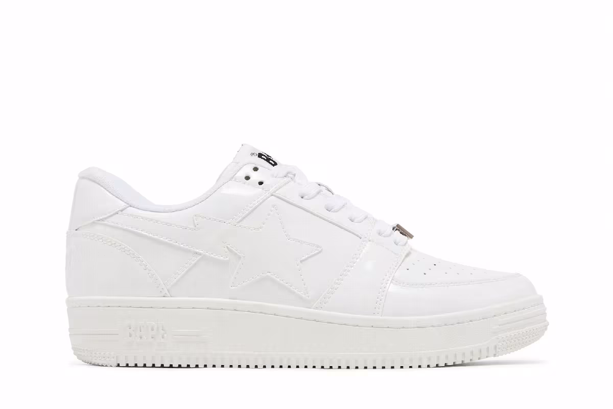 Bapesta Low White, view 2