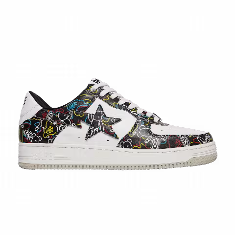 Medicom Toy x Bapesta Low M2 'Be@r Camo - Black'