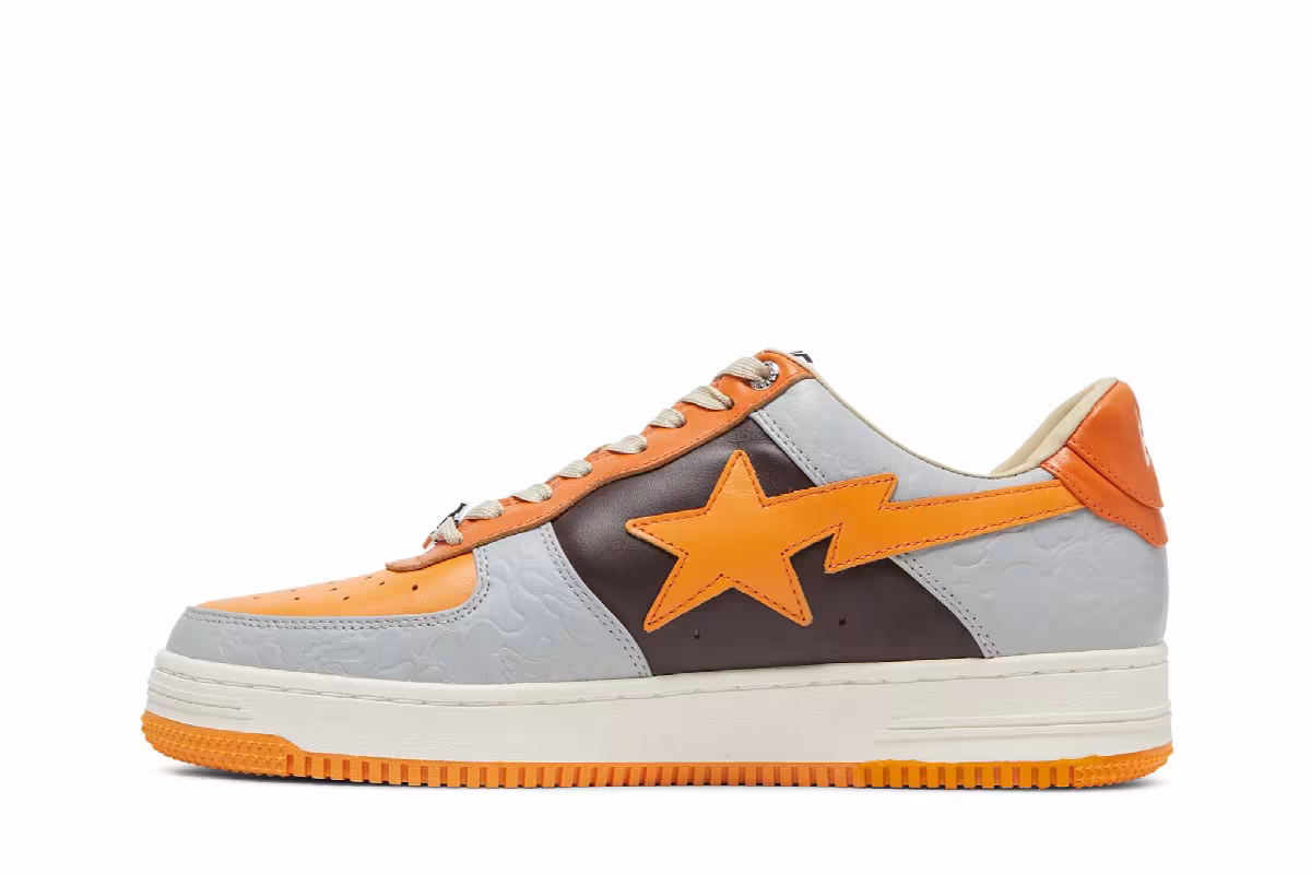 Bapesta Low M2 Orange, view 4