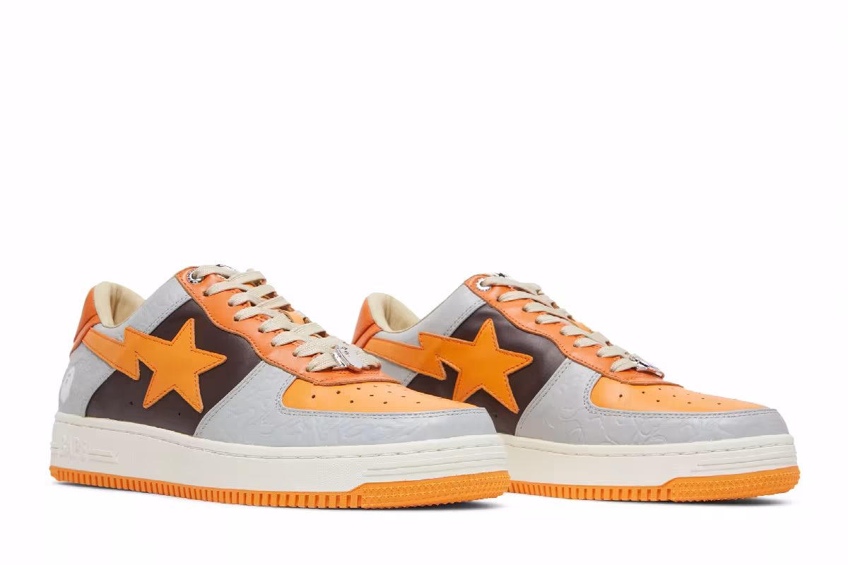 Bapesta Low M2 Orange, view 9
