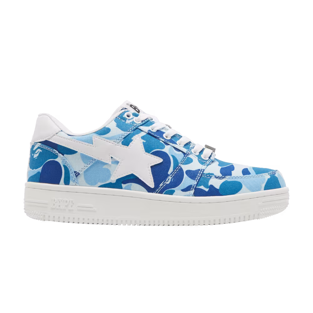Bapesta Low ABC Camo - Blue