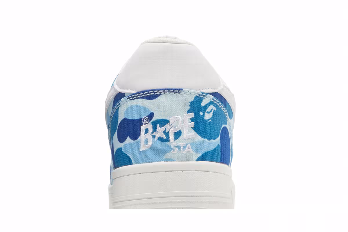 Bapesta Low ABC Camo - Blue, view 8