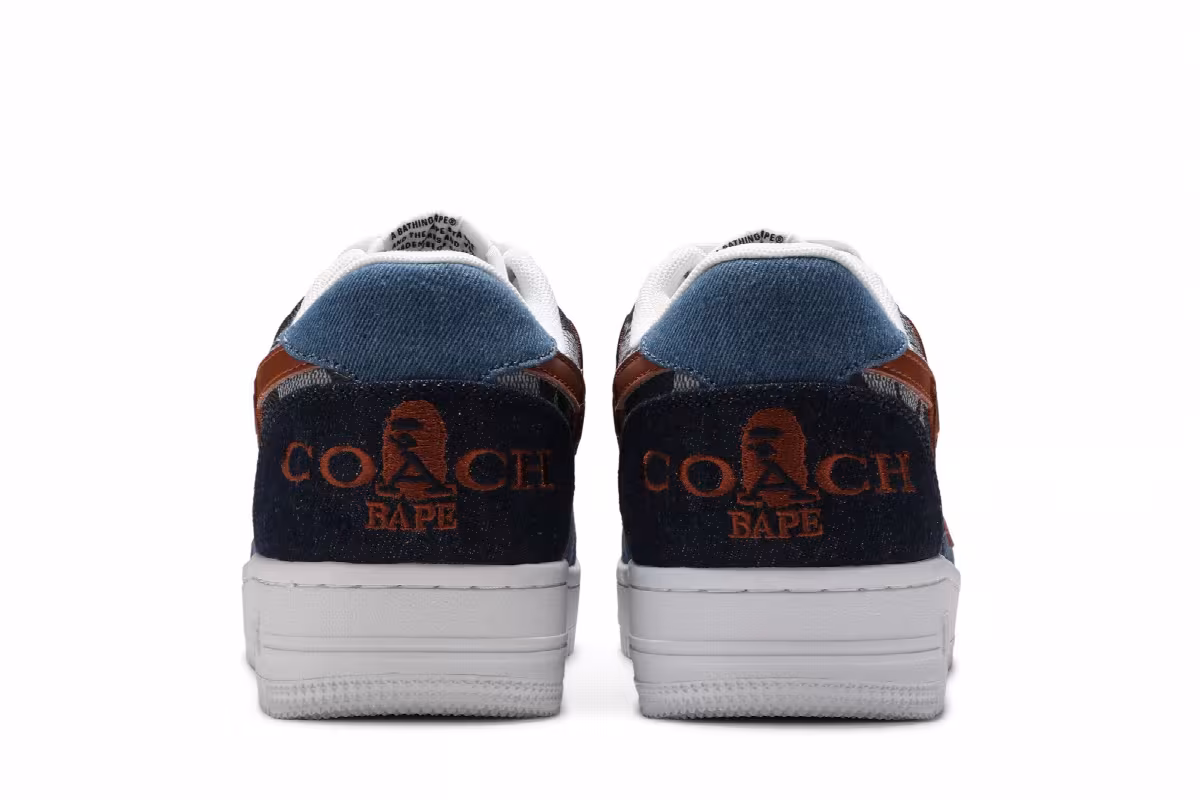 Coach x Bapesta M2 Low Denim, view 7