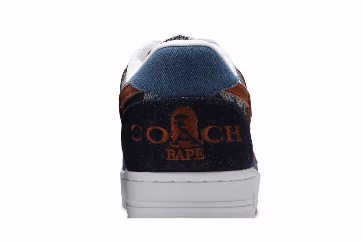 Coach x Bapesta M2 Low Denim, view 8