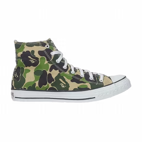 Bapesta High 'ABC Camo - Green'