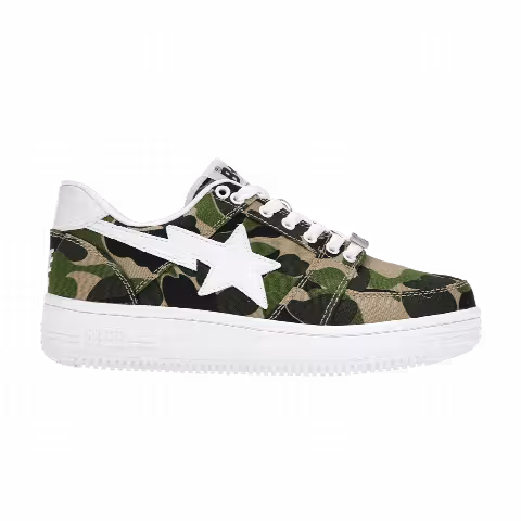 Bapesta Low 'Green ABC Camo'