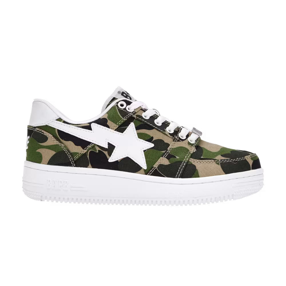 Bapesta Low Green ABC Camo