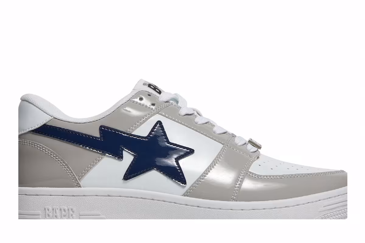 Bapesta Low M1 White, view 3