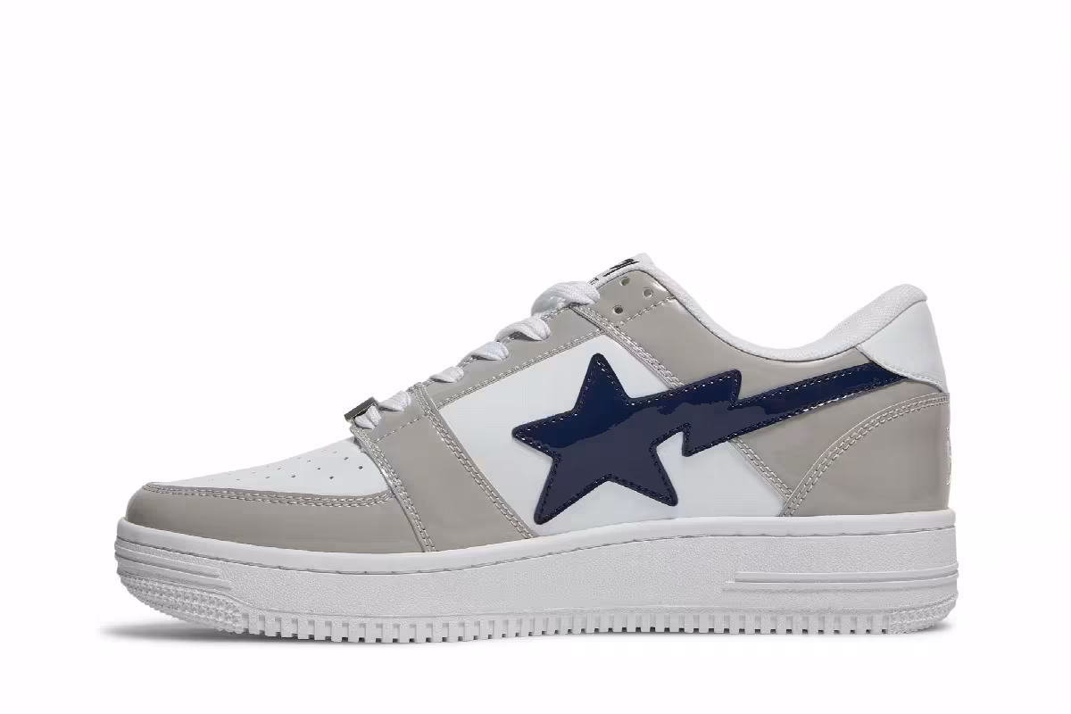 Bapesta Low M1 White, view 4