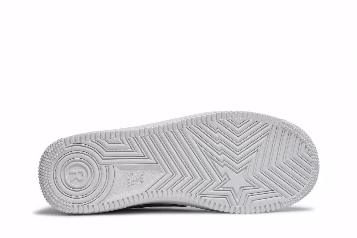 Bapesta Low M1 White, view 5