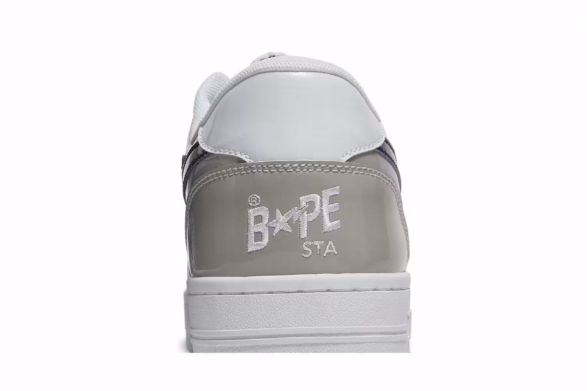Bapesta Low M1 White, view 8