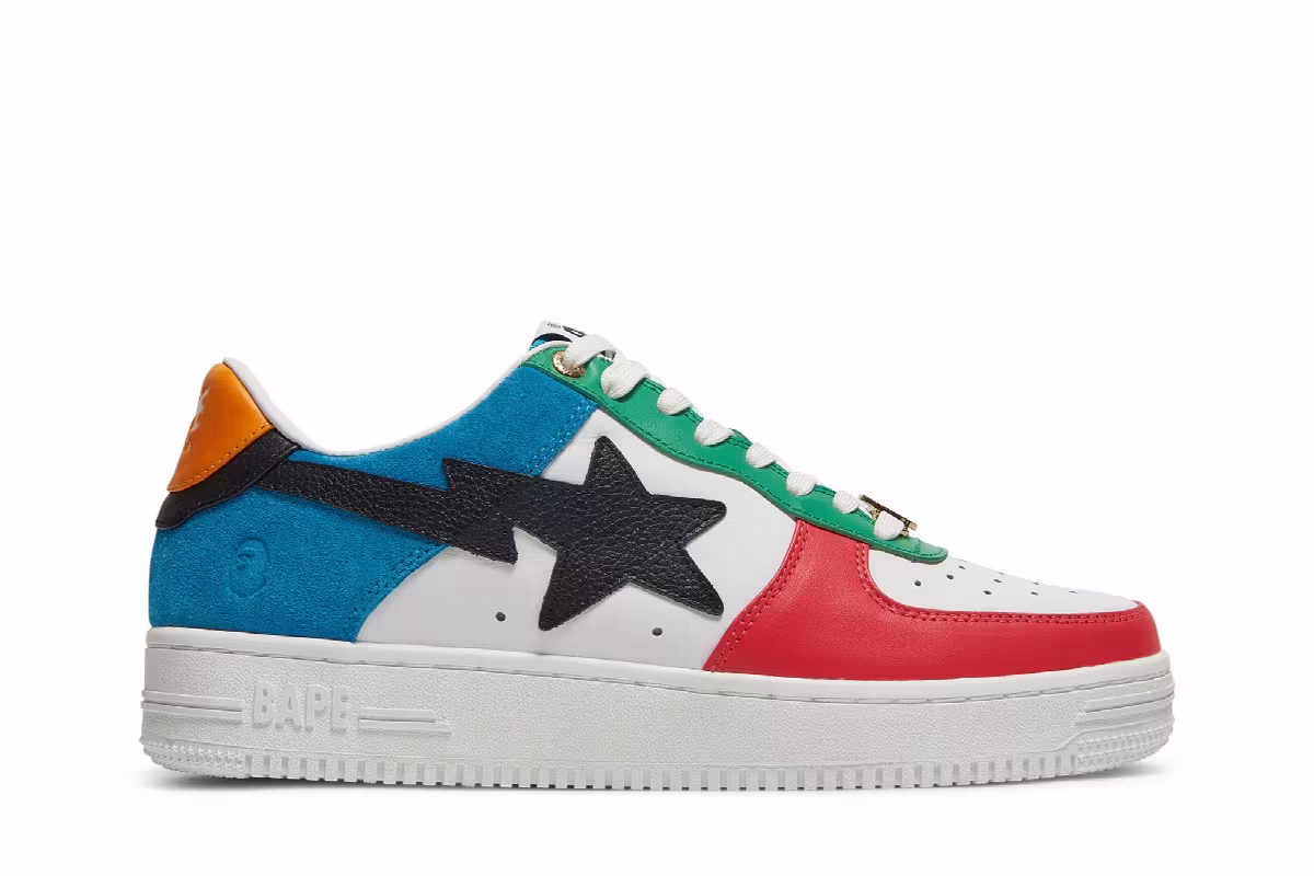 Bapesta Low Tokyo Olympics 2021, view 2
