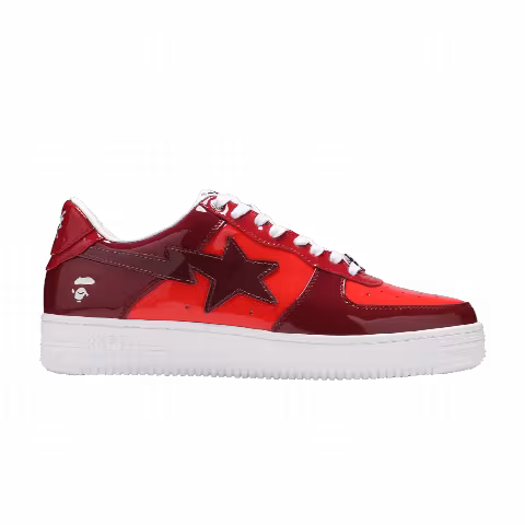 Bapesta Low M1 'Color Camo Combo - Red'