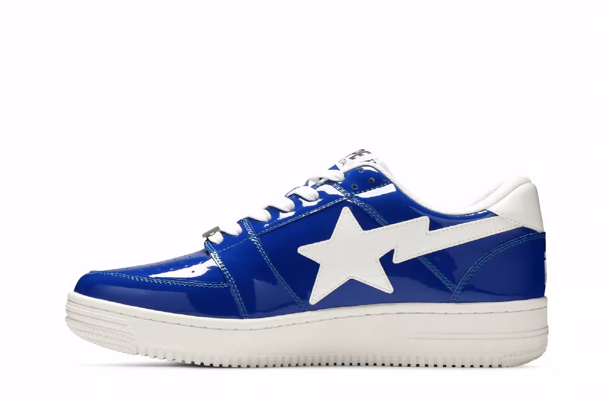 Bapesta Low M2 Blue, view 4