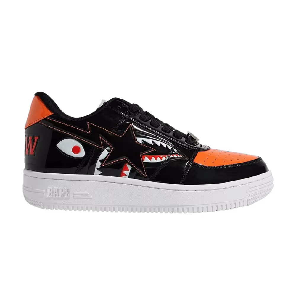 Bapesta Low Mad Shark - Black
