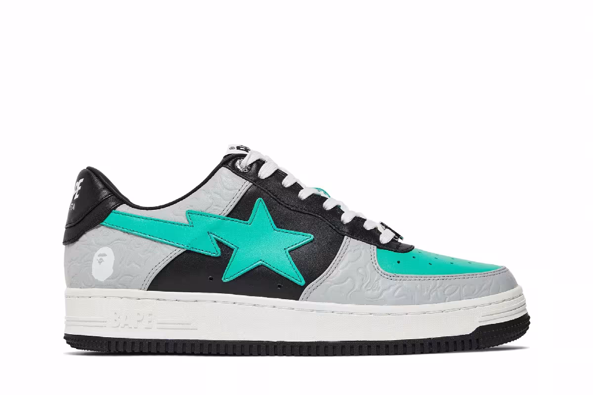 Bapesta Low M2 Green, view 2